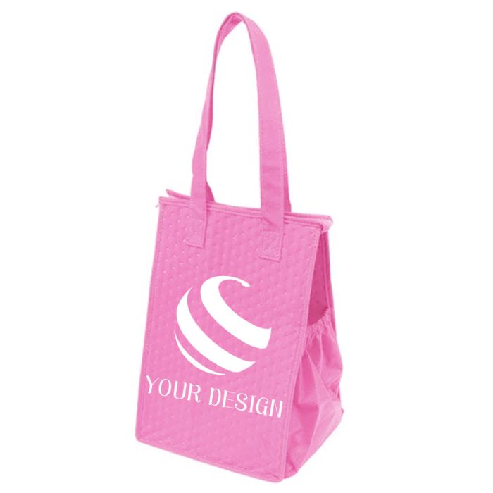 Custom Logo Non-Woven Polypropylene Insulated Tote Bag 12" H x 8" W