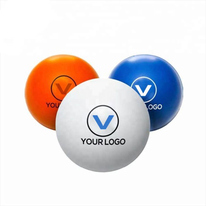 Custom Logo Printed Anti Stress Ball For Anxiety Relief Hand Exercise Promotion
