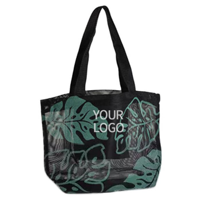 Custom Mesh Bag 16" x 16" Breathable Grocery Bag for Shopping Beach Gym