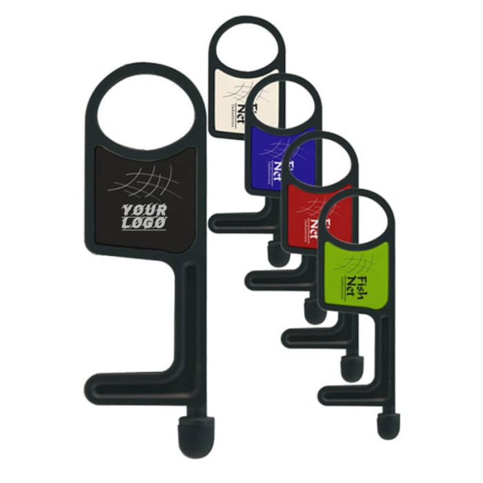 Custom No Touch Tool with Stylus Tip Touchless Door Open Tool