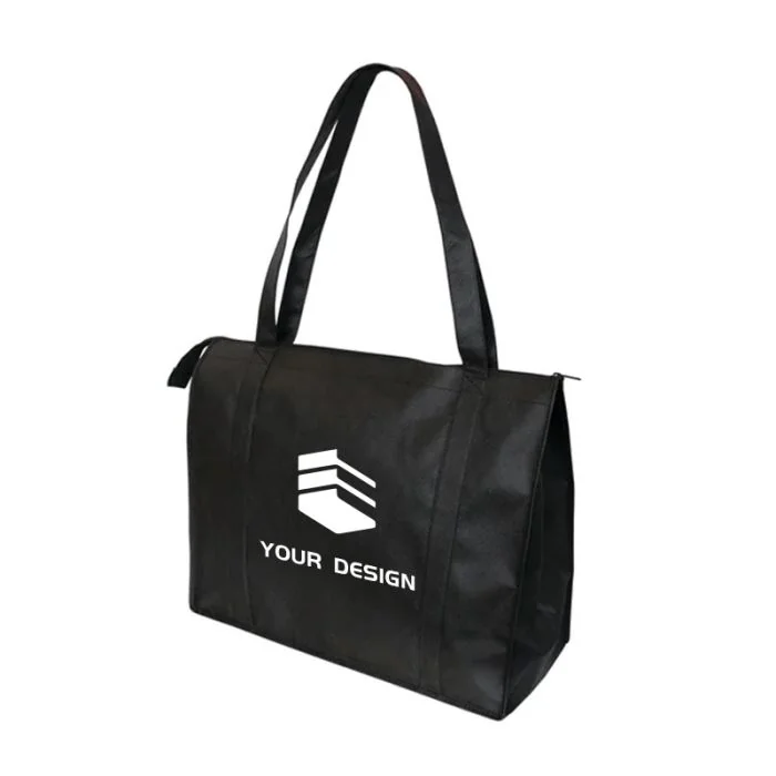 Custom Oversized Non-Woven Convention Tote 15"H x 18" W