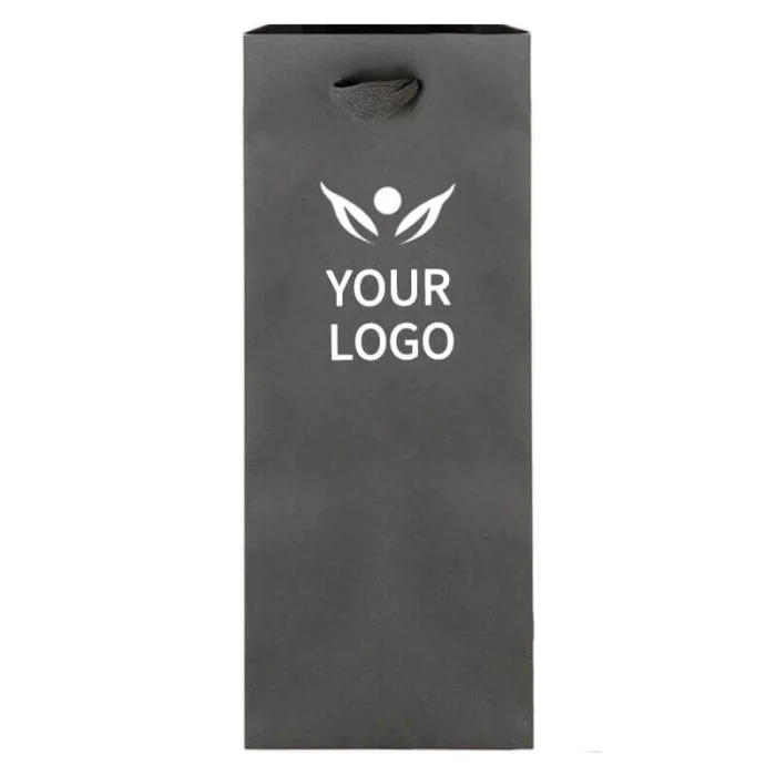 Custom Paper Bags Kraft 5.5W x 13H Foldable Eurototes Candy Retail Gift Bag for Multipurpose Use 