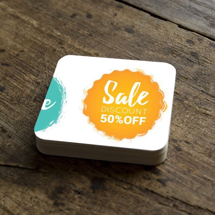 Custom Paper Coaster