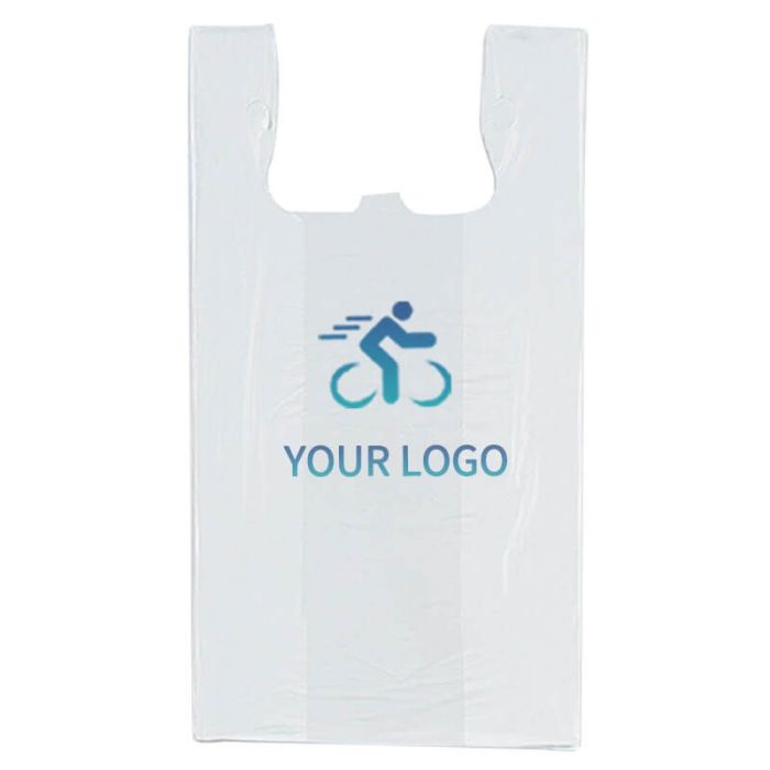 Custom Plastic Thank You Shopping Bag Supermarket Merchandise Grocery Retail Gift Bags