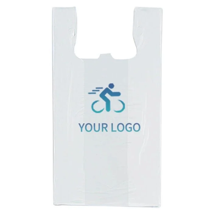 Custom Plastic Thank You Shopping Bag Supermarket Merchandise Grocery Retail Gift Bags