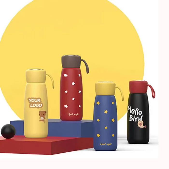 Custom Portable 500ml Stainless Steel Flask Double Wall Vacuum Insulated Water Bottle