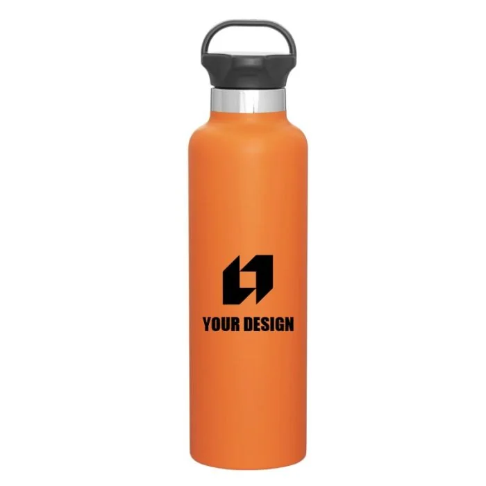 Custom Powder Coated Ascent Copper Vacuum Insulated Water Bottle 25 oz