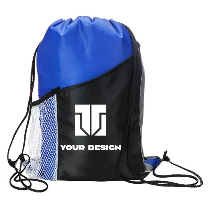 Custom Print Tri-Color Sports Pack with Large Pockets 17.75" H x 13" W