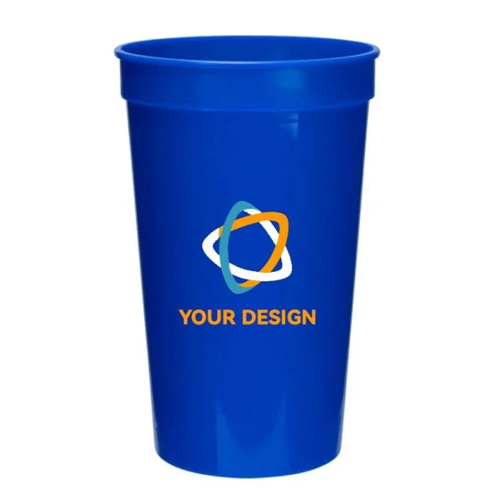 Custom Printed 22 Oz Plastic BPA-Free Cups for Events & Parties