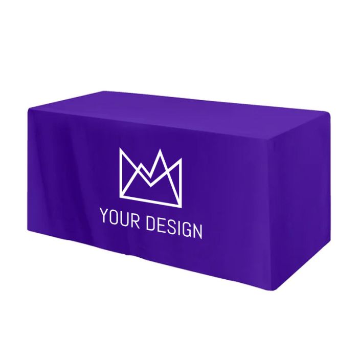 Custom Printed 4 Foot Fitted Table Cover 