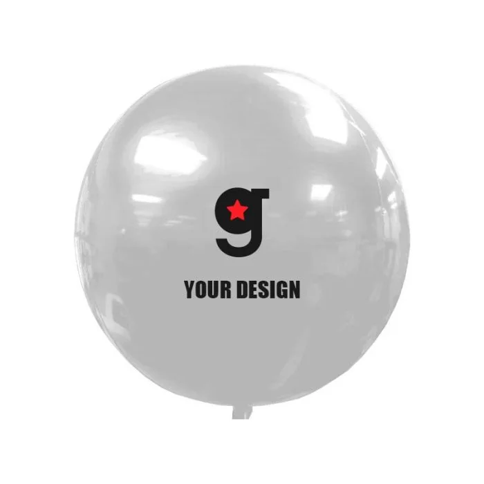 Custom Printed Eye-Catching 3D Foil Orb Balloons
