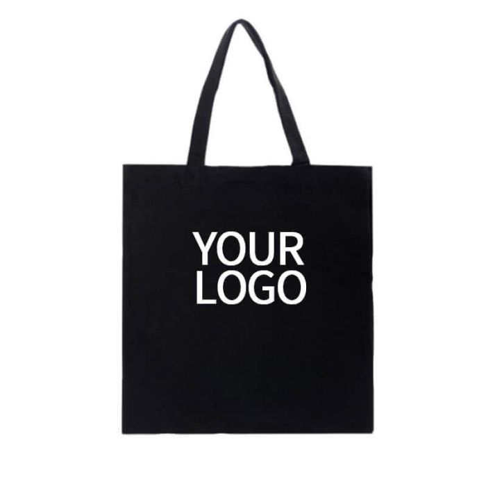 Custom Printed Logo 14"W x 15"H Handbag Eco-friendly Reusable Shopping Non-woven Tote Promotional Bag