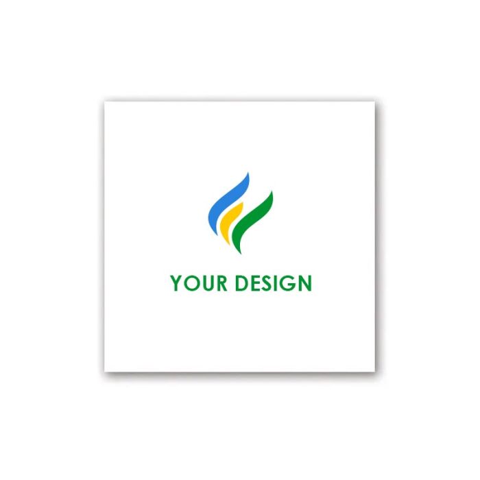 Custom Printed Square Poly Lapel Pins Promotional Accessories for Charitable Organizations