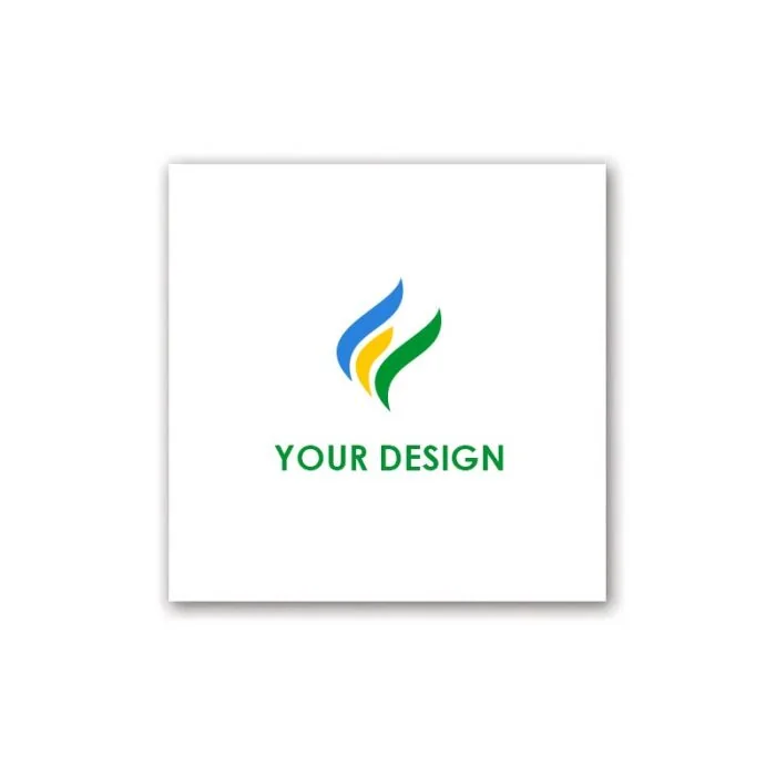 Custom Printed Square Poly Lapel Pins Promotional Accessories for Charitable Organizations