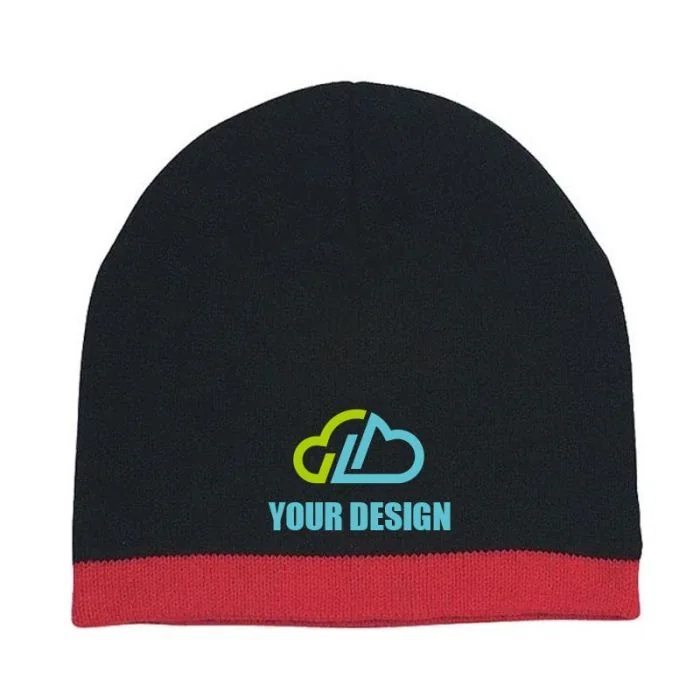 Custom Printed Warm Acrylic Winter Knit Beanies