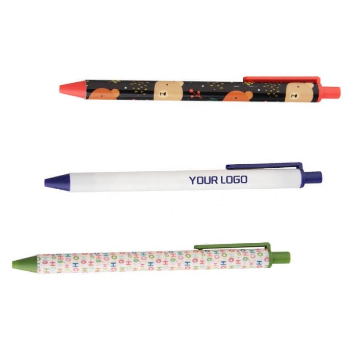 Custom Promotional Ball Pens Customized Logo Ballpoint Pen for School Company Marketing