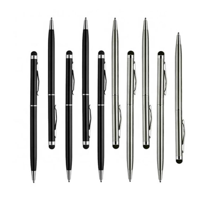 Customized Promotional Stylus Pen Touch Screens Metal Pens Ballpoint Pen With Touch Stylus Head
