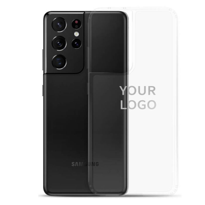 Custom Clear Case Phone TPU Cover for Samsung Galaxy