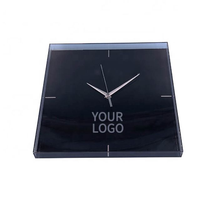 Custom Quartz Wall Clock Square Clock for Home Office School Decor Clock