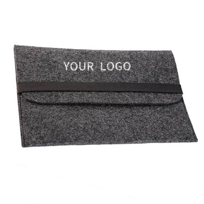Custom Recycled Felt Document Bag File Bag for Office School Promotion