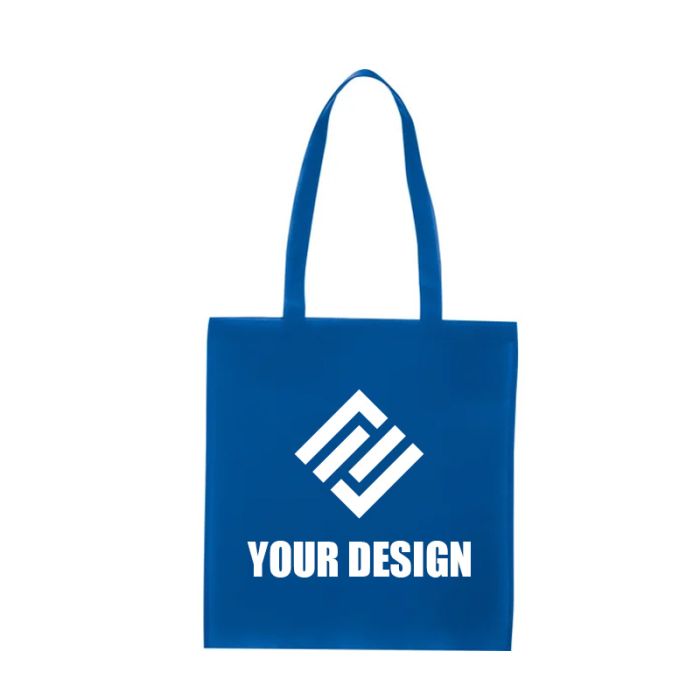 Custom Reusable Mighty Non-Woven Polypropylene Tote Bag 15.75" H x 15" W