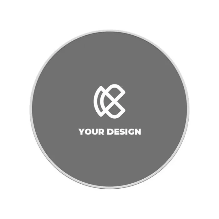 Custom Round Logo Lapel Pins with Military Clutch Backing