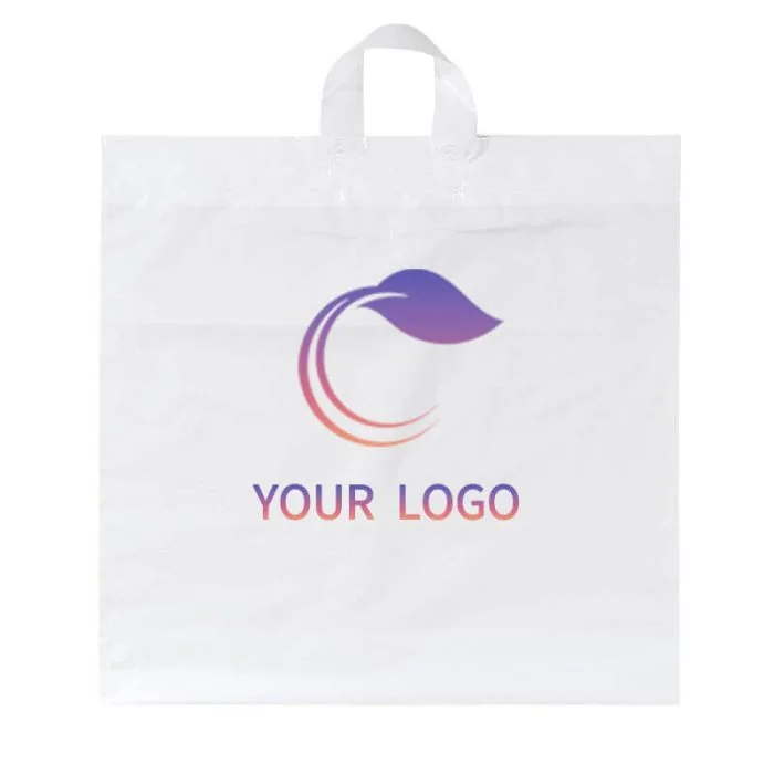 Custom Shopping Gift Tote Extra Large Plastic Retail Bags
