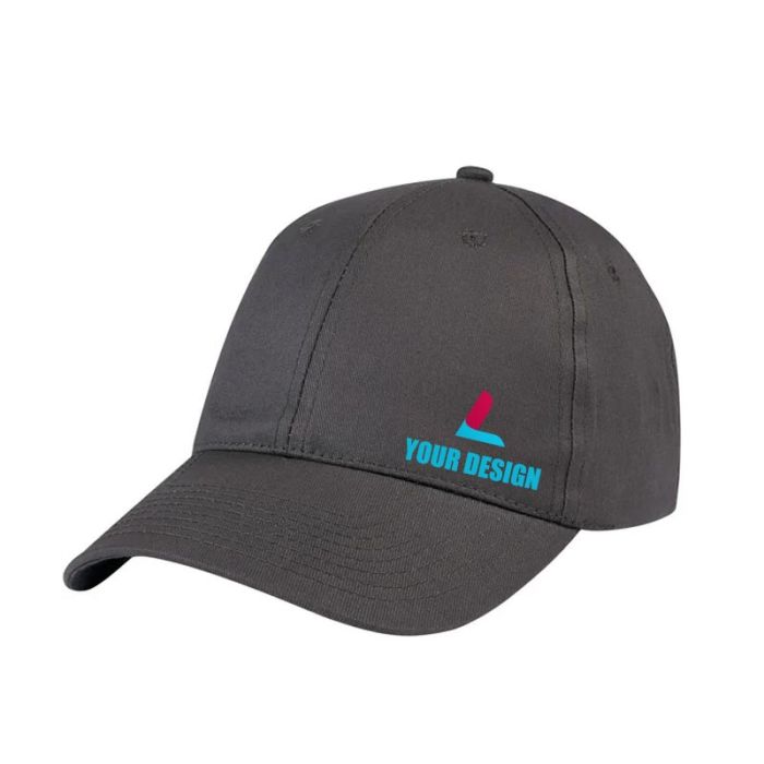 Custom Six Panel Price Buster Caps - 100% Cotton Twill and Adjustable Velcro Strap