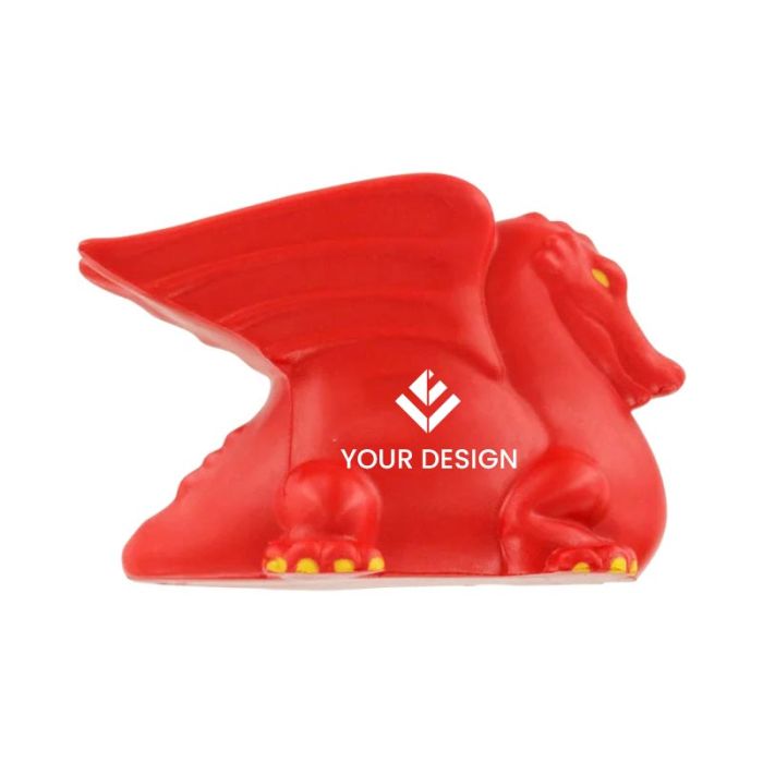 Custom Smooth Dragon Stress Ball for Promotions with Full-Color Printing