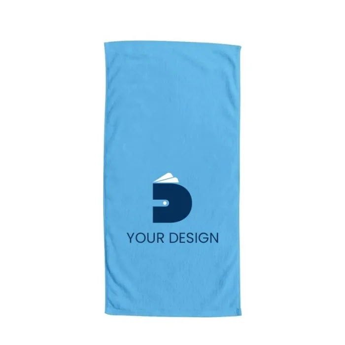 Custom Soft and Absorbent Dobby Hem Lightweight Beach Towel