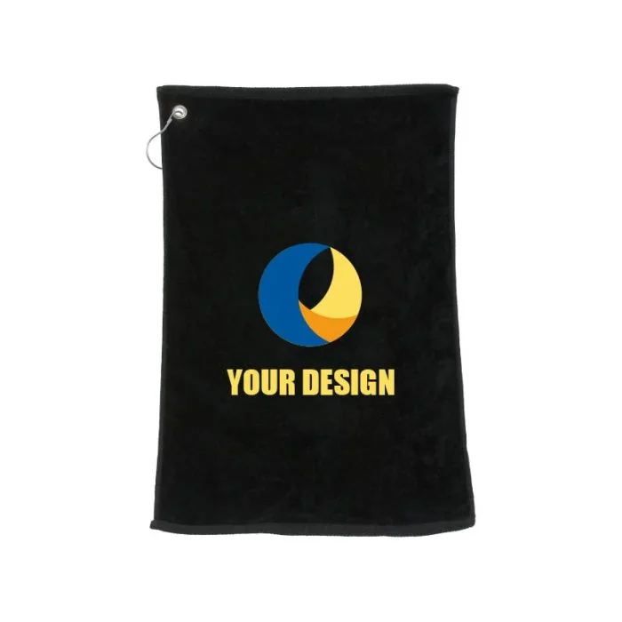 Custom Soft Microfiber Golf Towel Ideal for Golf and Fitness