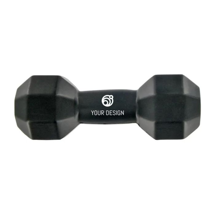 Custom Soft Polyurethane Dumbbell Stress Ball Ideal for Promotions and Fitness Centers