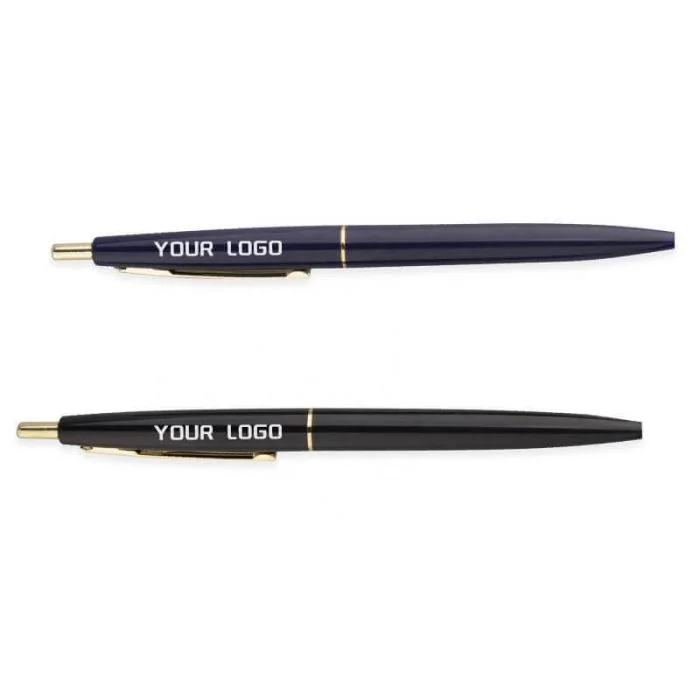 Custom Stationery Promotional Ballpoint Pen Slim Ball Pen
