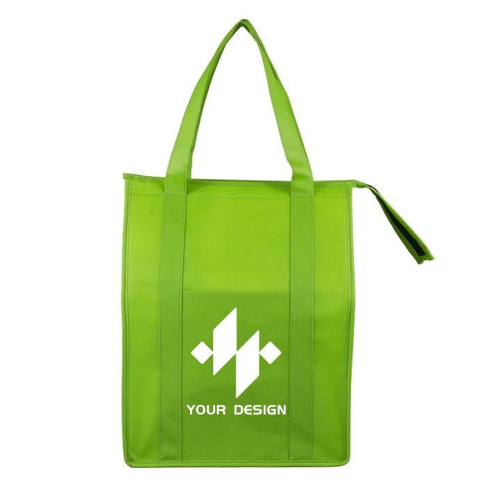 Custom Super Cooler Large Insulated Tote Bag 16" H x 12" W