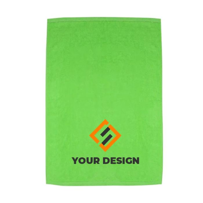 Custom Ultra Soft Cotton Terry Trainer Sports Towel 25" H x 16" W