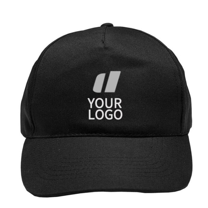 Custom Unisex 5 Panel Buckle Baseball Caps Sports Ball Caps Cotton Hat Sun Hat for Outdoor Sports Activities