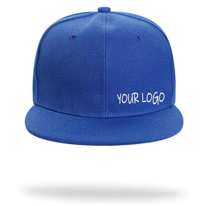 Custom Unisex Baseball Cap Hip Hot Caps Snapback Wide Brim Sun Hat with for Man and Woman
