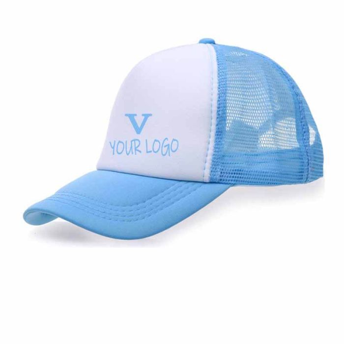 Custom Unisex Baseball Cap Mesh Back Sports Trucker Caps Breathable Sun Hat for Man and Woman