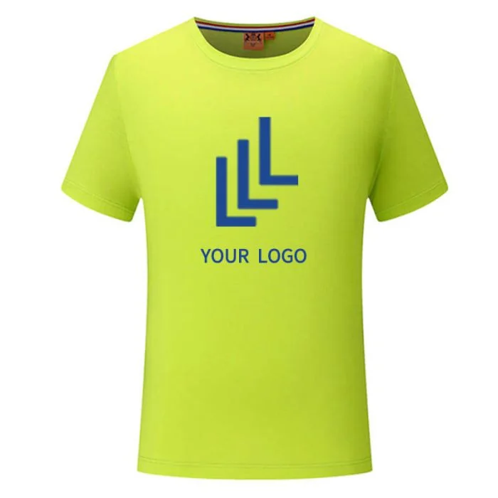 Custom Unisex Short Sleeve Soft Undershirt Crewneck Top T-Shirt Casual Round Neck Workout Tee