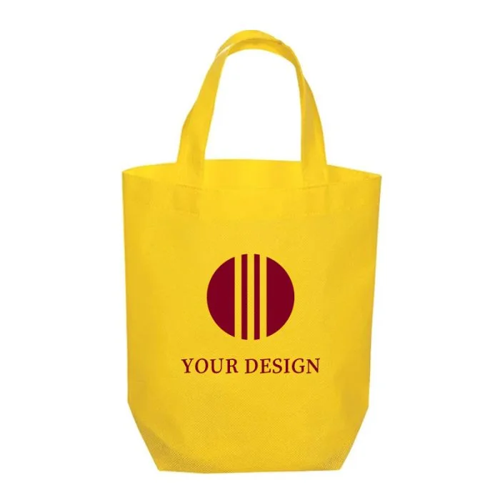 Custom Versatile Mini Non-Woven Tote Bag 10.5"H x 10.25" W