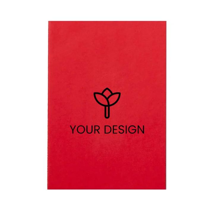 Custom Vibrant Mini Notebook Perfect for Employees & Students (5" H x 3.5" W)