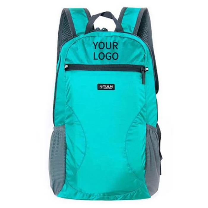 Custom Water Resistant Lightweight Packable Backpack for Travel Camping Outdoor