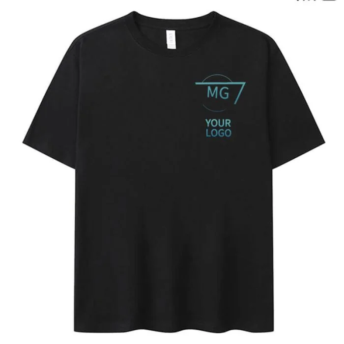 Custom Woman Summer Blouse Cotton Crewneck Short Sleeve T-shirt Regular Fit Workout Tee Shirt
