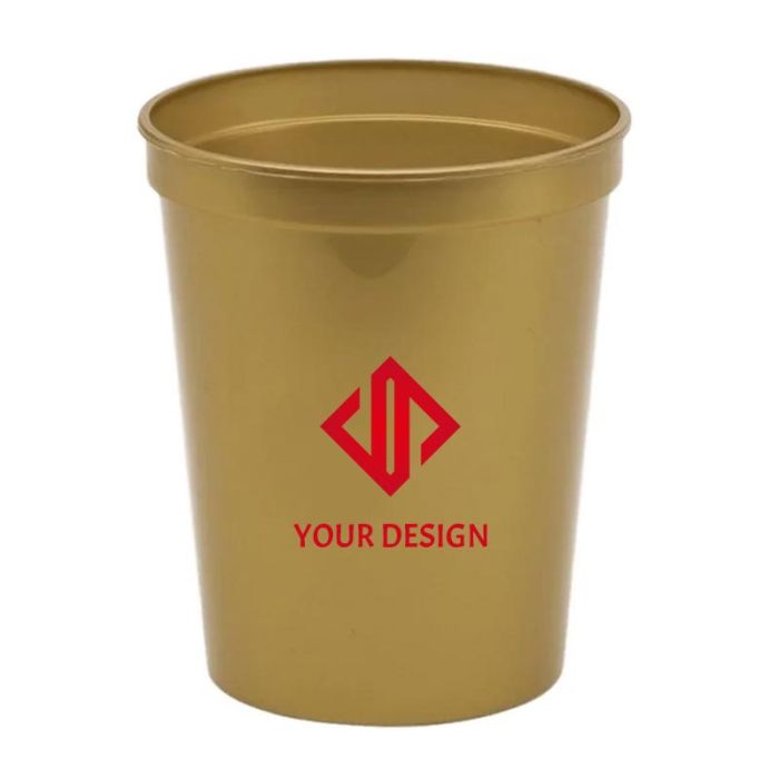 Customizable 16 oz. Full-Color Printing Plastic Stadium Cup 