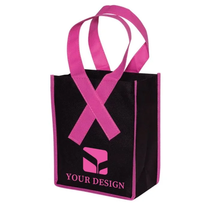 Customizable Awareness Small Non-Woven Polypropylene Tote Bag, 9.75"H x 7.75" W