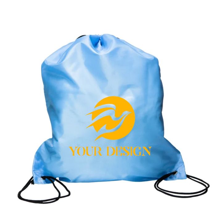 Customizable Cinch Up Drawstring Bag 17.5" H x 14.5" W 