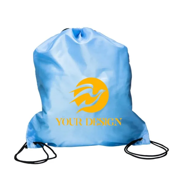 Customizable Cinch Up Drawstring Bag 17.5" H x 14.5" W 
