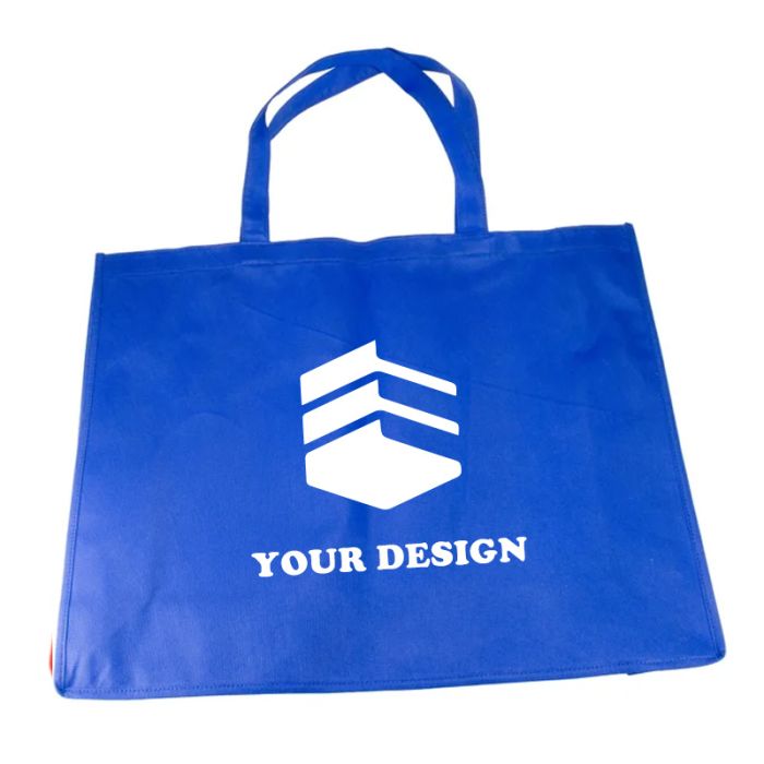 Customizable Eco-Friendly Large Recycled Tote Bag 16" H x 20" W