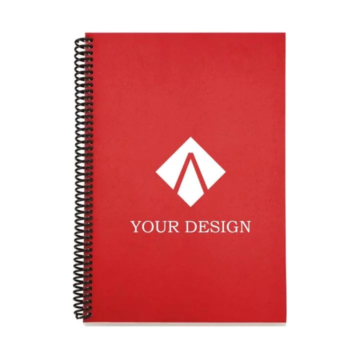 Customizable Eco-Friendly Spiral Notebook with Recycled Sheets