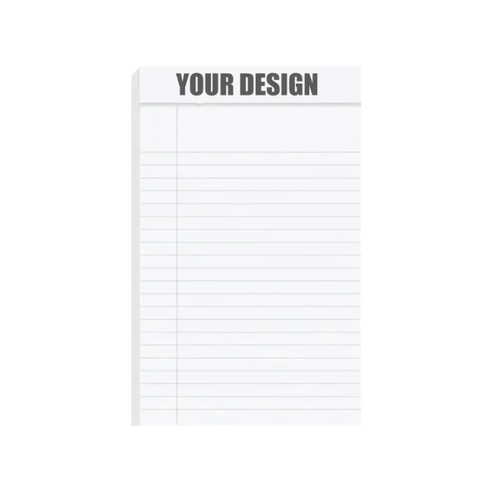 Customizable Econo Legal Pad with Full-Color Logo Imprint for Effective Marketing & Organizing